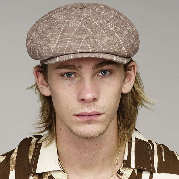 Bailey Men's Helios Newsboy Flat Cap Leif Nwt - Picture 1 of 11